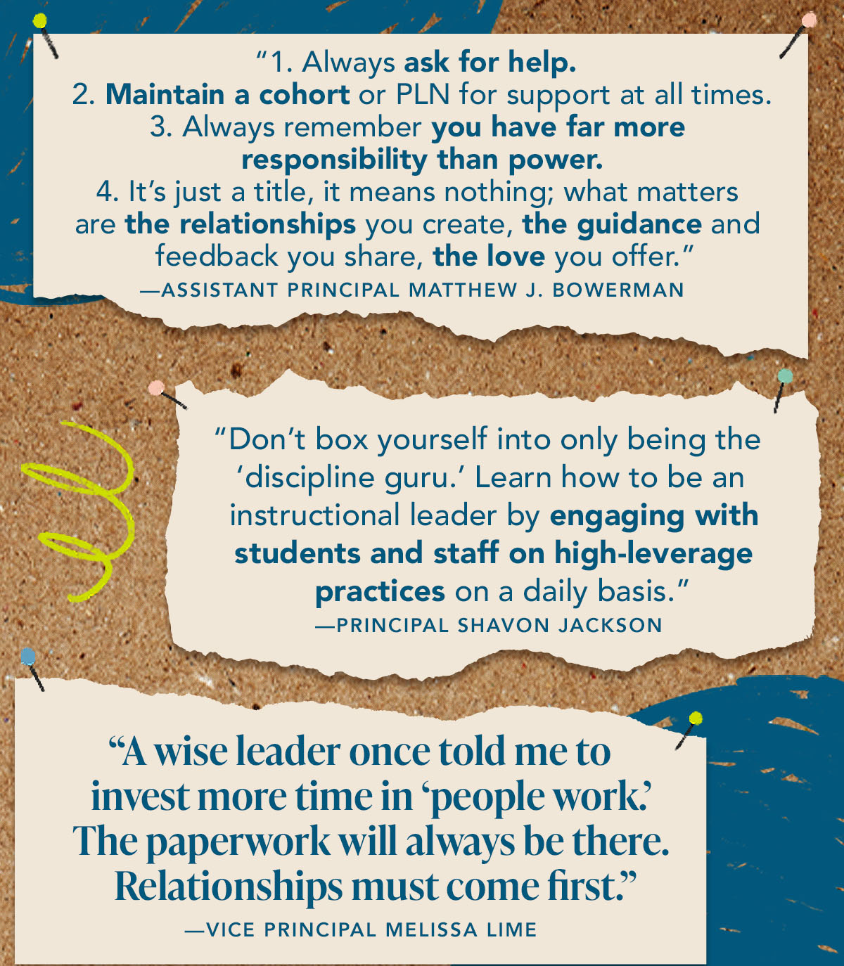 Leader Bulletin Board 10 Tips for New and Aspiring APs Principal Project